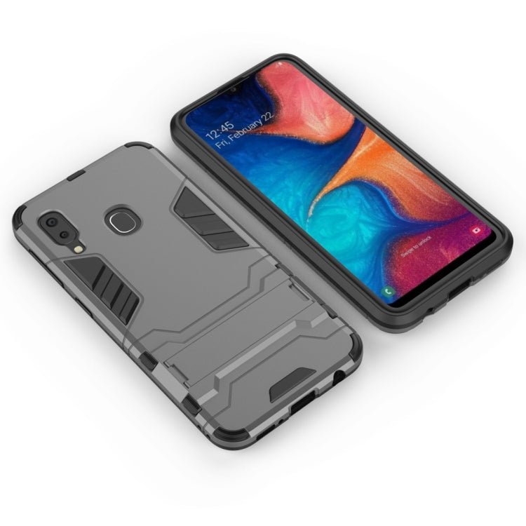 Shockproof PC + TPU Case for Galaxy A20e, with Holder
