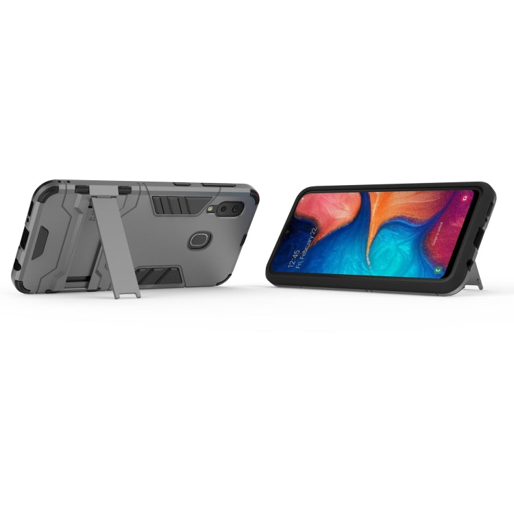 Shockproof PC + TPU Case for Galaxy A20e, with Holder