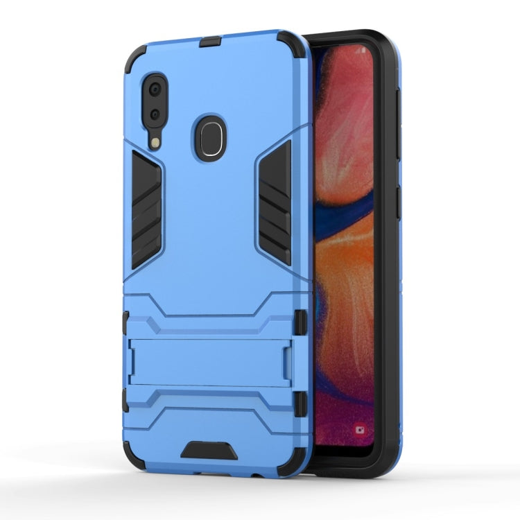 Shockproof PC + TPU Case for Galaxy A20e, with Holder