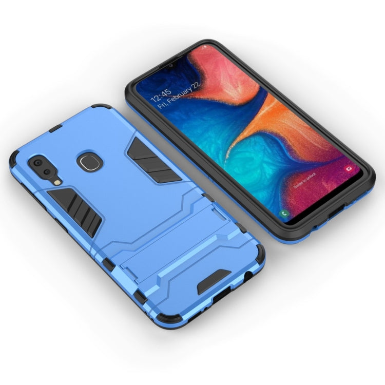 Shockproof PC + TPU Case for Galaxy A20e, with Holder