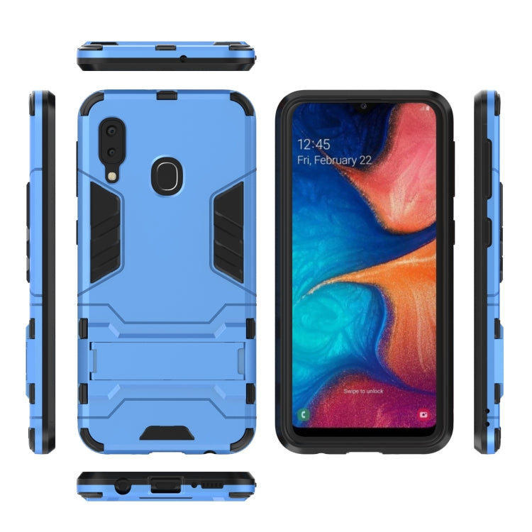 Shockproof PC + TPU Case for Galaxy A20e, with Holder