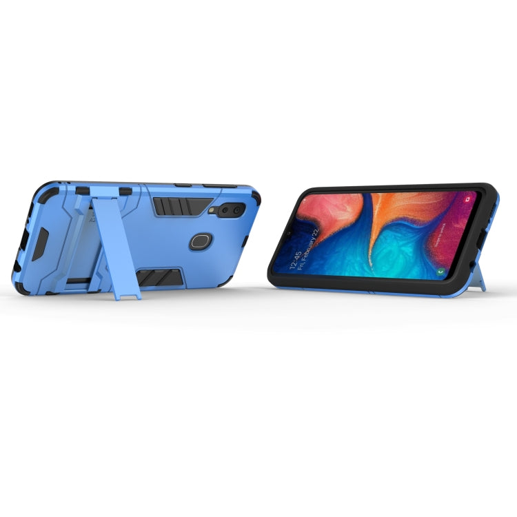 Shockproof PC + TPU Case for Galaxy A20e, with Holder