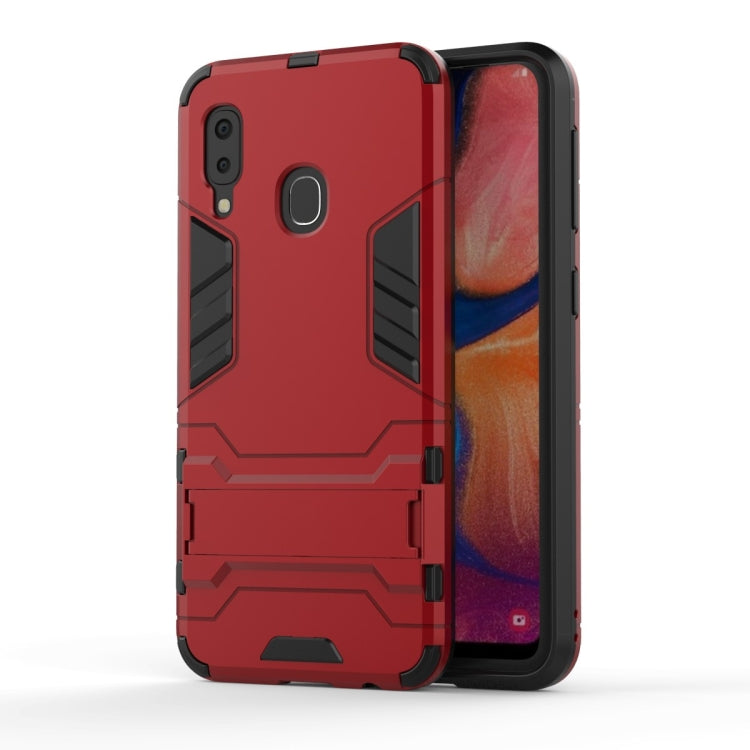 Shockproof PC + TPU Case for Galaxy A20e, with Holder
