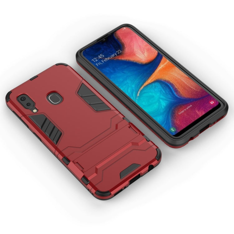 Shockproof PC + TPU Case for Galaxy A20e, with Holder