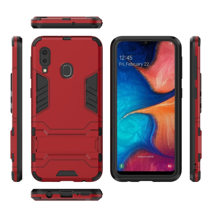 Shockproof PC + TPU Case for Galaxy A20e, with Holder