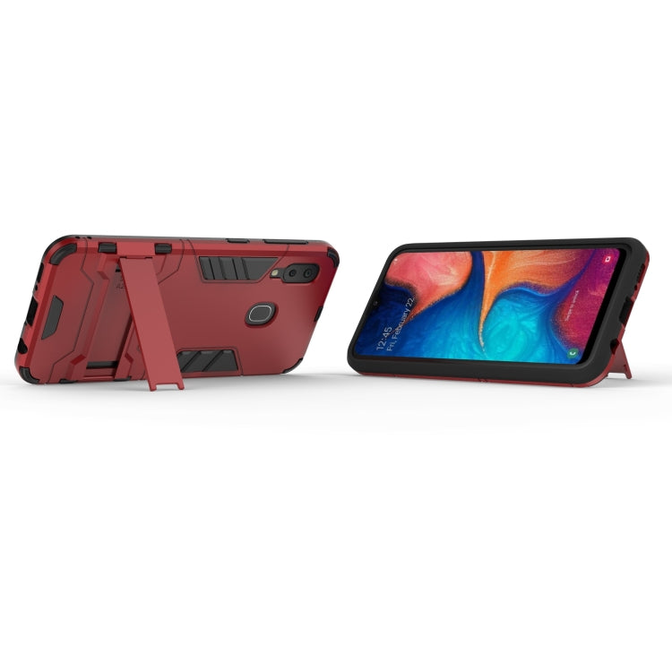 Shockproof PC + TPU Case for Galaxy A20e, with Holder