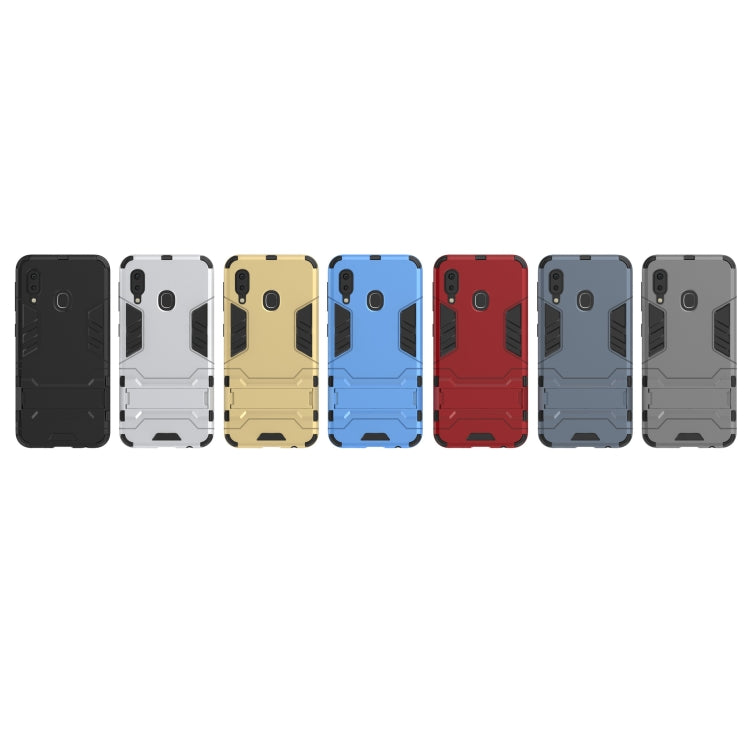 Shockproof PC + TPU Case for Galaxy A20e, with Holder