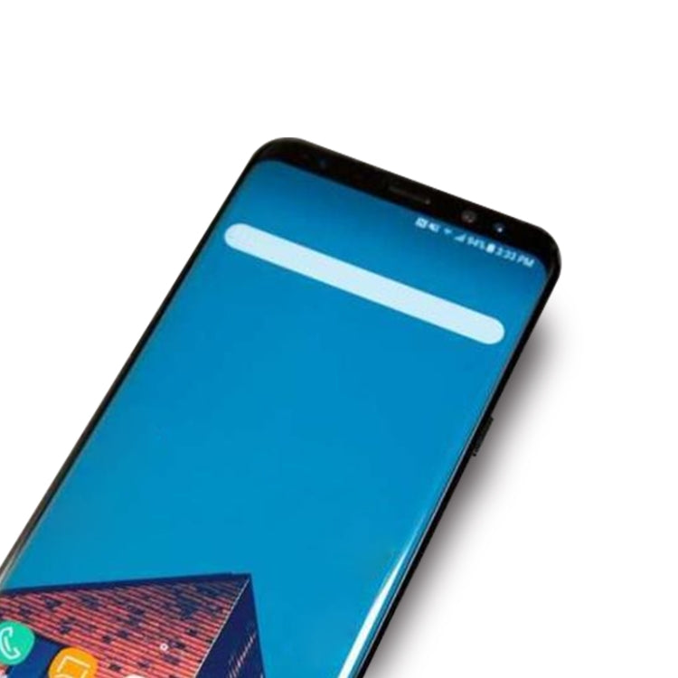 mocolo 0.33mm 9H 2.5D Silk Print Tempered Glass Film for Galaxy A8 2018