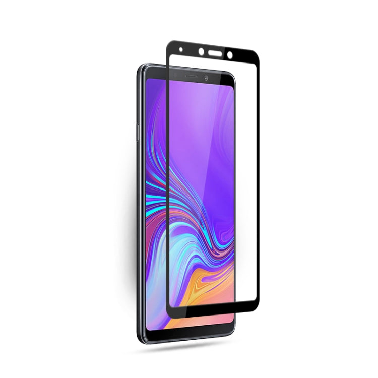 mocolo 0.33mm 9H 2.5D Silk Print Tempered Glass Film for Galaxy A9 2018
