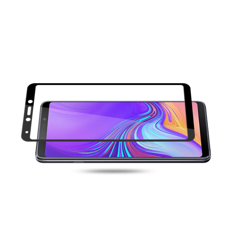 mocolo 0.33mm 9H 2.5D Silk Print Tempered Glass Film for Galaxy A9 2018