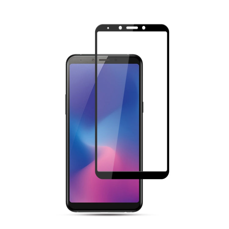 mocolo 0.33mm 9H 2.5D Silk Print Tempered Glass Film for Galaxy A6s