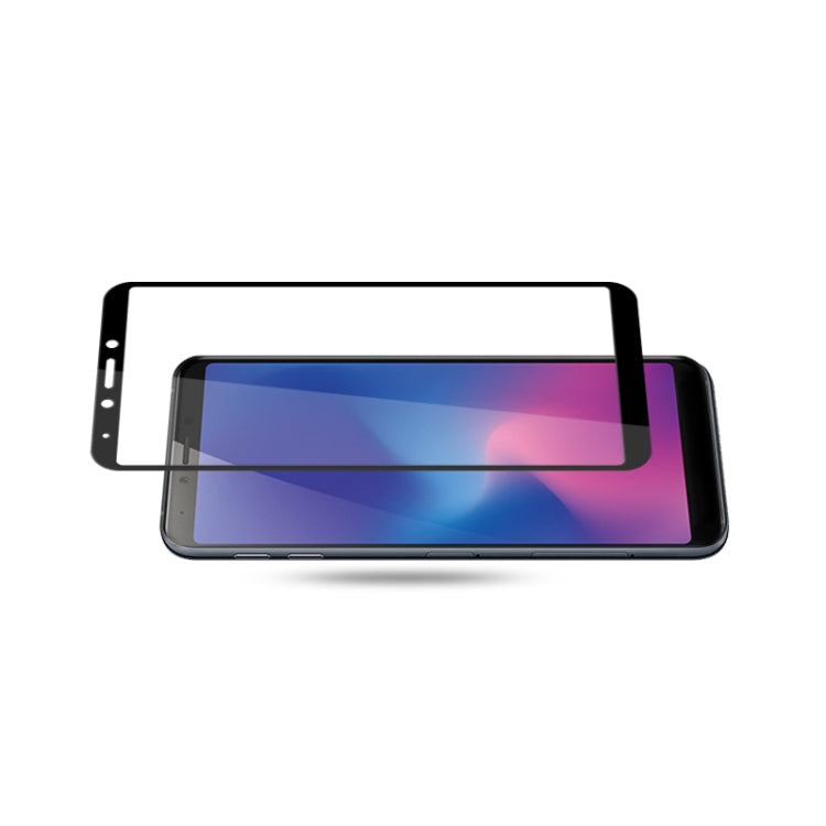 mocolo 0.33mm 9H 2.5D Silk Print Tempered Glass Film for Galaxy A6s