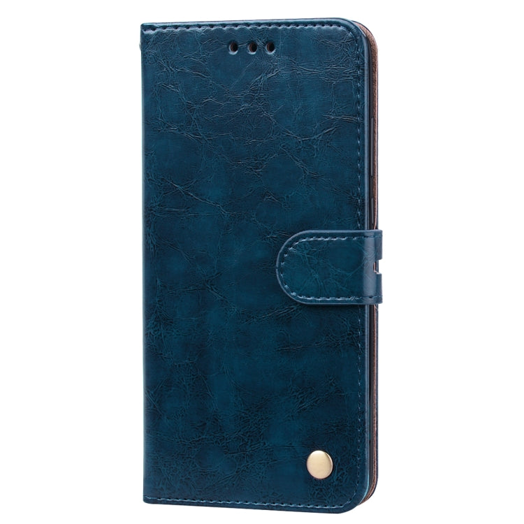 Business Style Oil Wax Texture Horizontal Flip Leather Case for Huawei Honor 10i, with Holder & Card Slots & Wallet