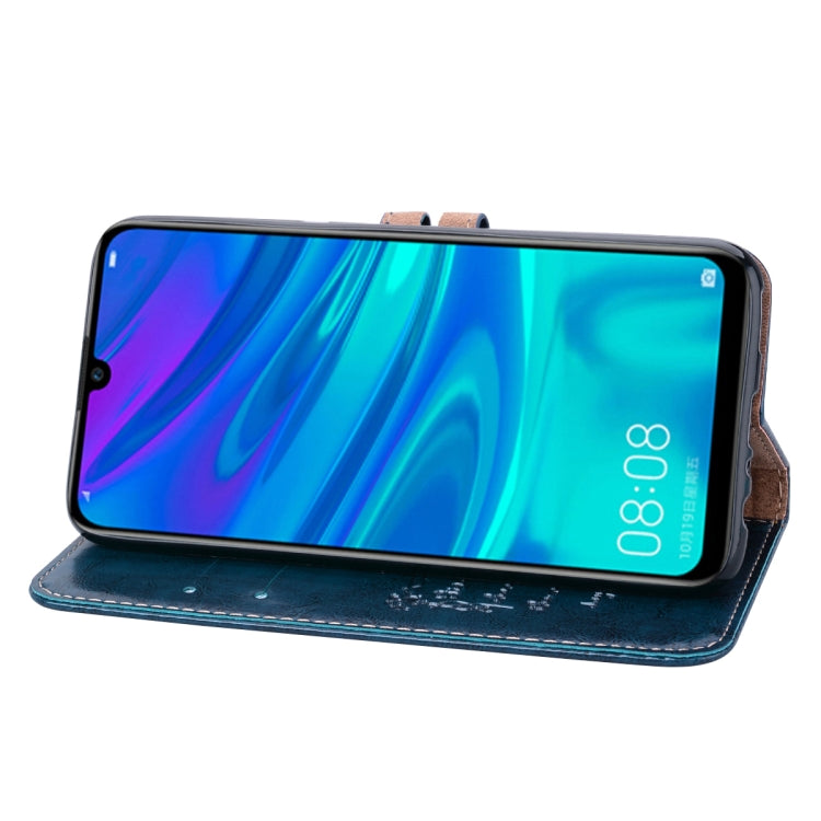 Business Style Oil Wax Texture Horizontal Flip Leather Case for Huawei Honor 10i, with Holder & Card Slots & Wallet