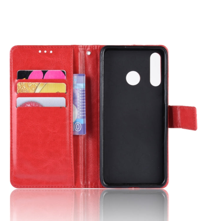 Retro Crazy Horse Texture Horizontal Flip Leather Case for Huawei Honor 10i / 20i , with Holder & Card Slots & Photo Frame