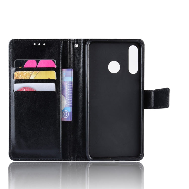 Retro Crazy Horse Texture Horizontal Flip Leather Case for Huawei Enjoy 9s (P Smart+ 2019)  , with Holder & Card Slots & Photo Frame