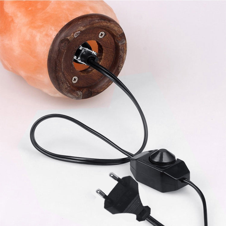 YouOKLight YK6618 2 PCS Salt Lamp Cord and Bulbs Himalayan Salt Lamp Replacement Cord with Dimmer Switch, US / EU Plug