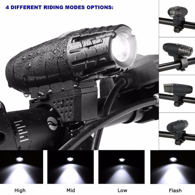 YouOKLight USB Rechargeable Bike Light Set, Super Bright Bike Headlight, Bike Front Lights and Back Safety Rear Flashlight, Easy Installation & IP65 Waterproof, for Kids Men Women Safe Cycling At Night