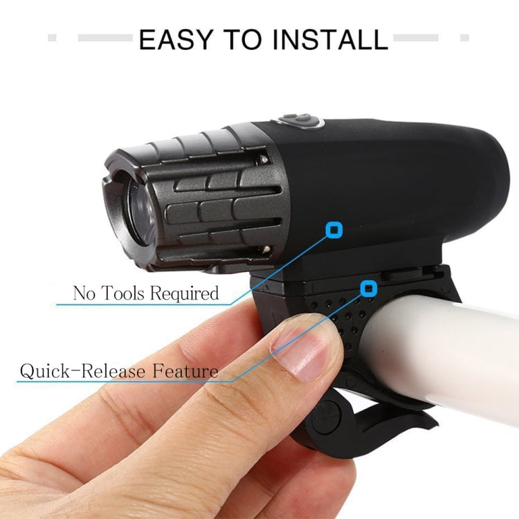 YouOKLight USB Rechargeable Bike Light Set, Super Bright Bike Headlight, Bike Front Lights and Back Safety Rear Flashlight, Easy Installation & IP65 Waterproof, for Kids Men Women Safe Cycling At Night