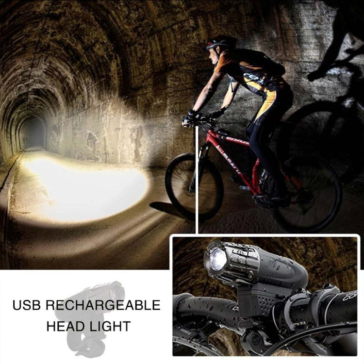 YouOKLight USB Rechargeable Bike Light Set, Super Bright Bike Headlight, Bike Front Lights and Back Safety Rear Flashlight, Easy Installation & IP65 Waterproof, for Kids Men Women Safe Cycling At Night