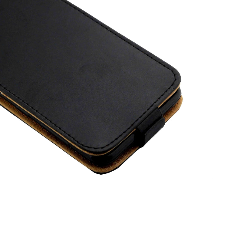 Business Style Vertical Flip TPU Leather Case  with Card Slot for Samsung Galaxy A30(black)