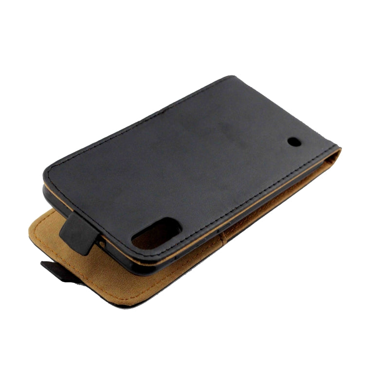 Business Style Vertical Flip TPU Leather Case  with Card Slot for Samsung Galaxy M10(black)