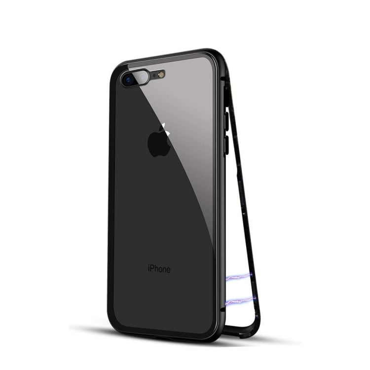 mocolo Magnetic Metal Frame Tempered Glass Case for iPhone 8 Plus / 7 Plus