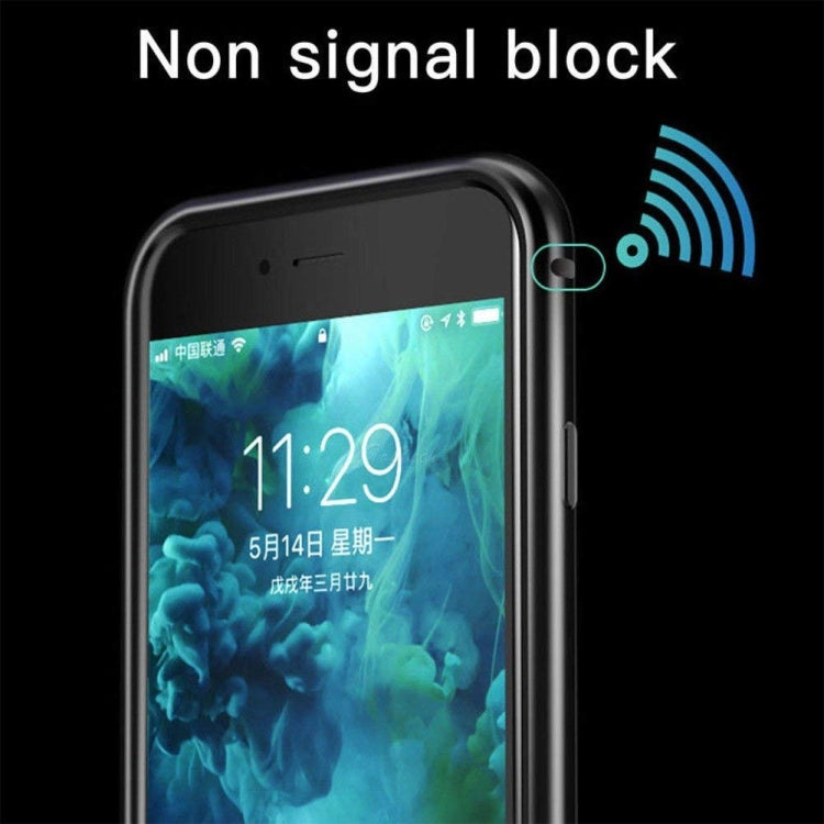 mocolo Magnetic Metal Frame Tempered Glass Case for iPhone 8 Plus / 7 Plus