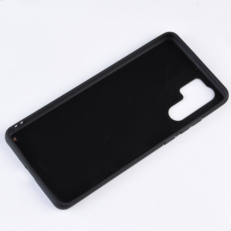 Shockproof Sheep Skin PC + PU + TPU Case for Huawei P30 Pro(Blue)