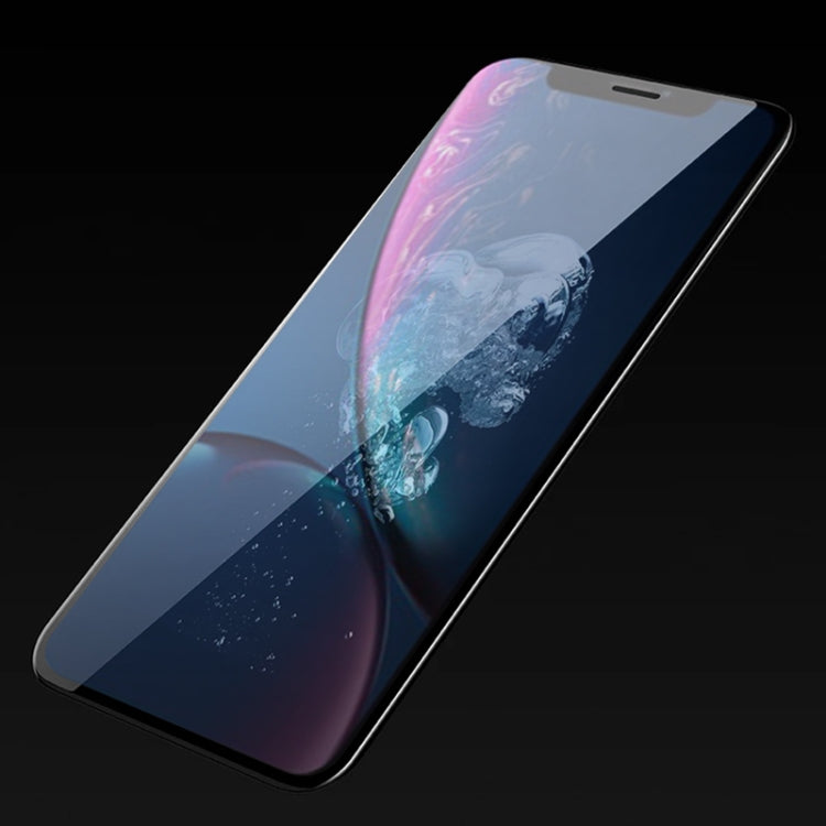 For iPhone XR 10pcs mocolo 0.33mm 9H 2.5D Silk Print Tempered Glass Film