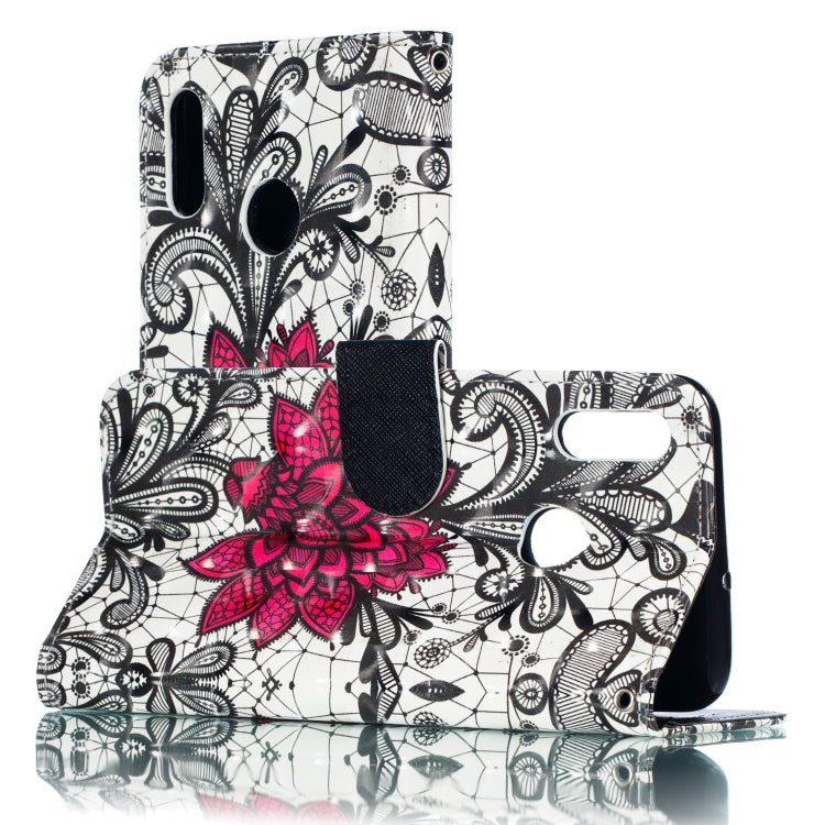 3D Pattern Colored Drawing Horizontal Flip Leather Case for Huawei P Smart+ (2019) & P Smart (2019) & Enjoy 9S , with Holder & Card Slots & Wallet & Lanyard