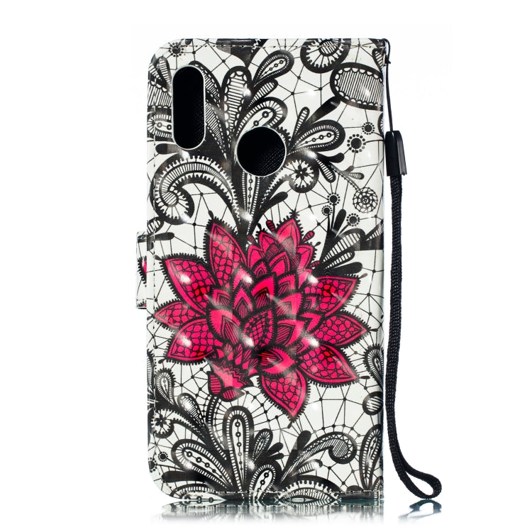 3D Pattern Colored Drawing Horizontal Flip Leather Case for Huawei P Smart+ (2019) & P Smart (2019) & Enjoy 9S , with Holder & Card Slots & Wallet & Lanyard