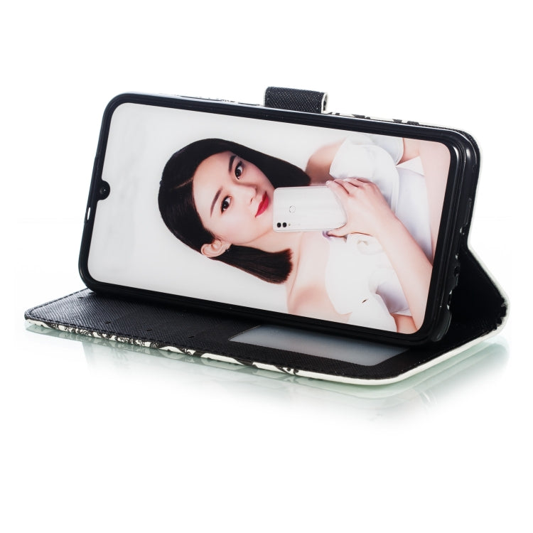 3D Pattern Colored Drawing Horizontal Flip Leather Case for Huawei P Smart+ (2019) & P Smart (2019) & Enjoy 9S , with Holder & Card Slots & Wallet & Lanyard