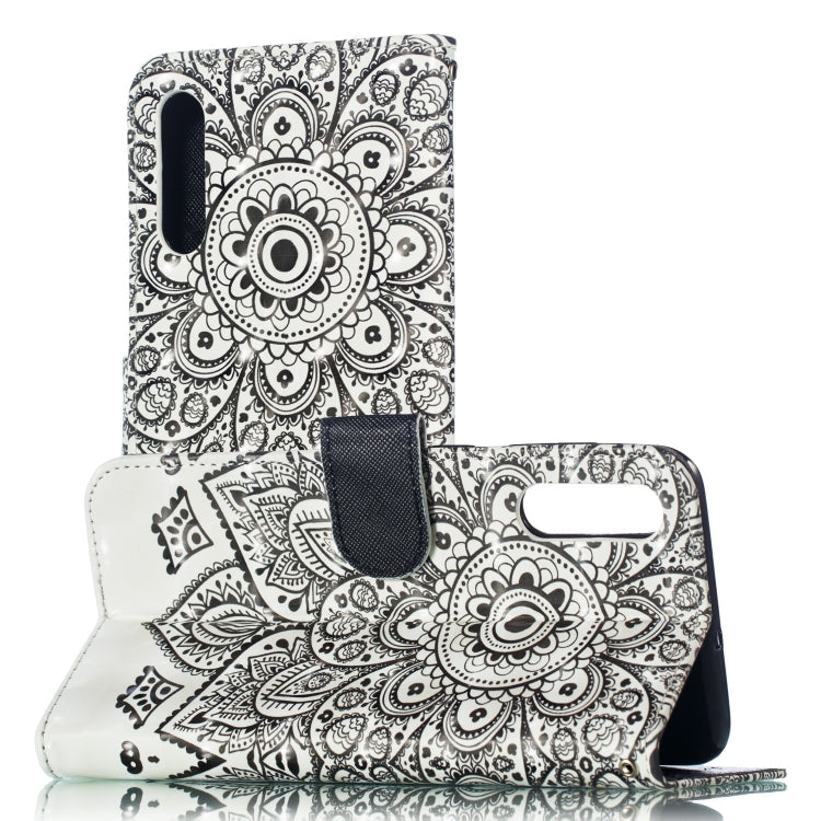 3D Pattern Colored Drawing Horizontal Flip Leather Case for Huawei Y5 (2019)  & Glory 8S , with Holder & Card Slots & Wallet & Lanyard