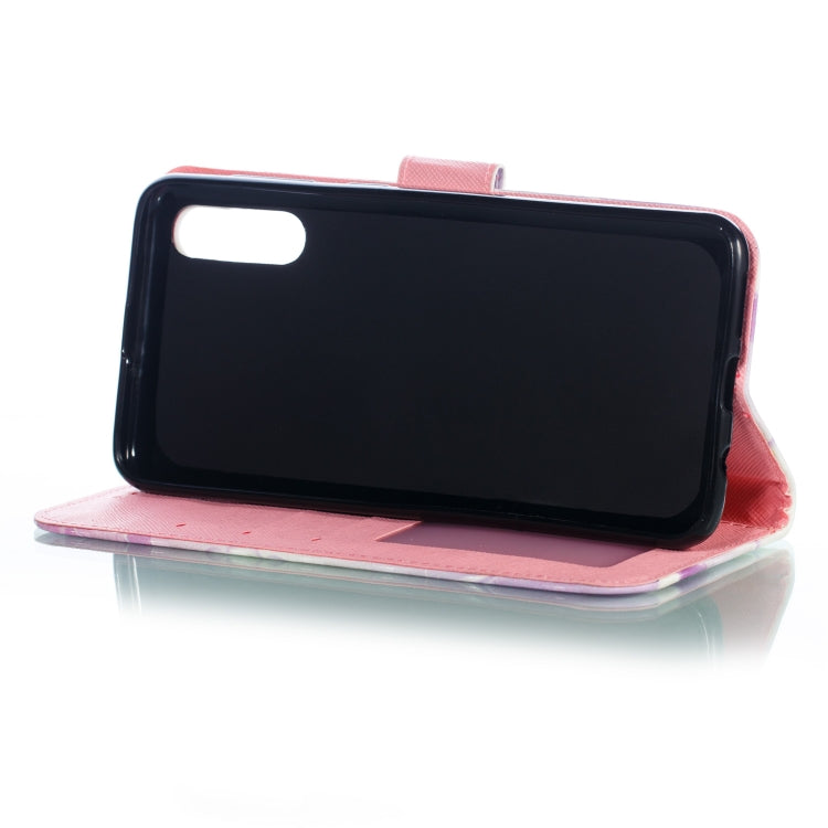 3D Pattern Colored Drawing Horizontal Flip Leather Case for Huawei Y5 (2019)  & Glory 8S , with Holder & Card Slots & Wallet & Lanyard