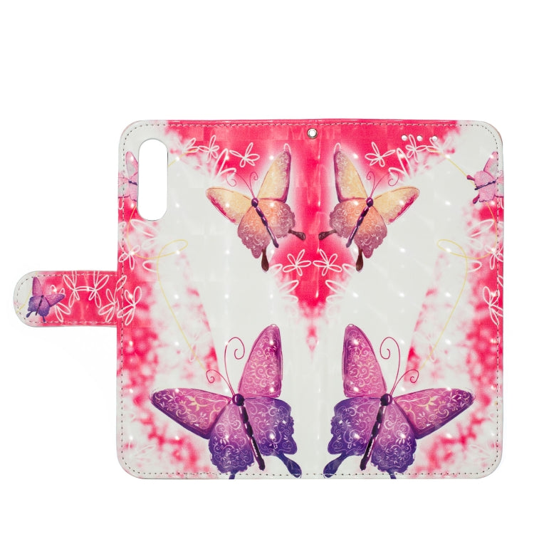 3D Pattern Colored Drawing Horizontal Flip Leather Case for Huawei Y5 (2019)  & Glory 8S , with Holder & Card Slots & Wallet & Lanyard