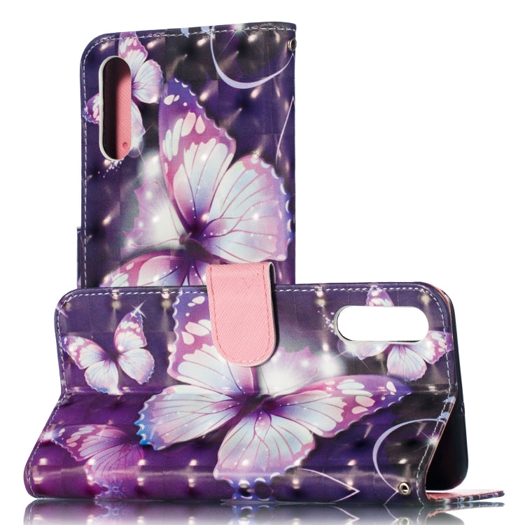 3D Pattern Colored Drawing Horizontal Flip Leather Case for Huawei Y5 (2019)  & Glory 8S , with Holder & Card Slots & Wallet & Lanyard