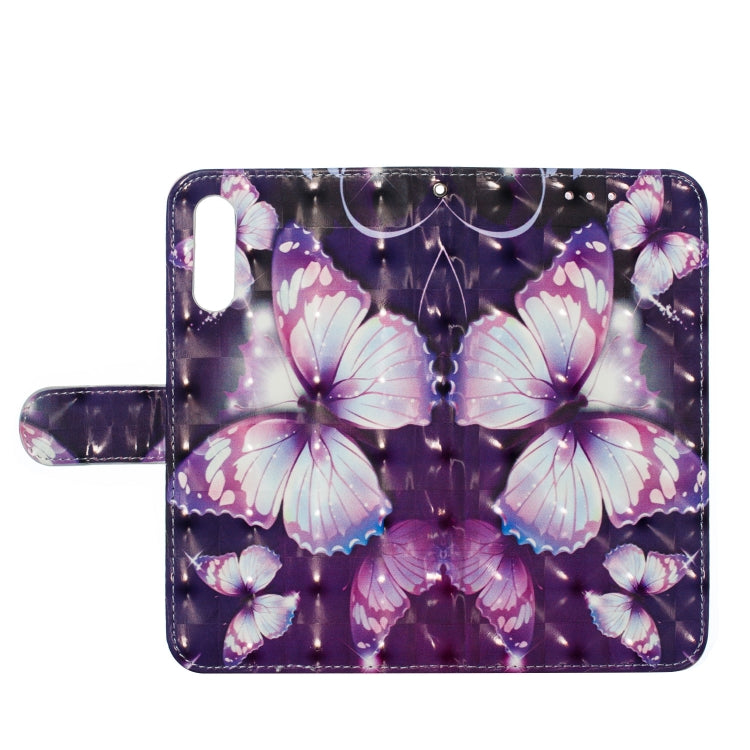 3D Pattern Colored Drawing Horizontal Flip Leather Case for Huawei Y5 (2019)  & Glory 8S , with Holder & Card Slots & Wallet & Lanyard