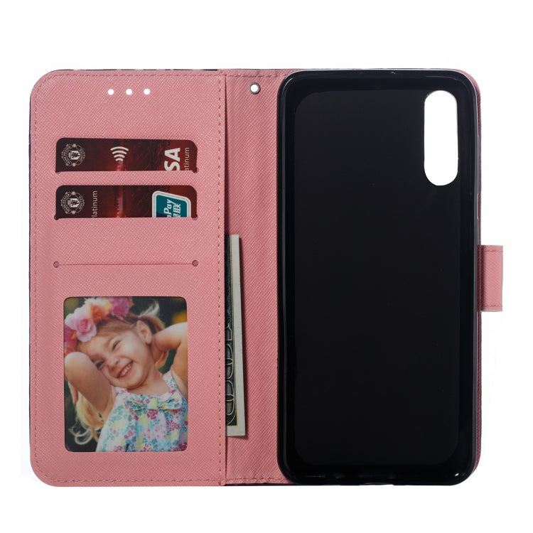 3D Pattern Colored Drawing Horizontal Flip Leather Case for Huawei Y5 (2019)  & Glory 8S , with Holder & Card Slots & Wallet & Lanyard