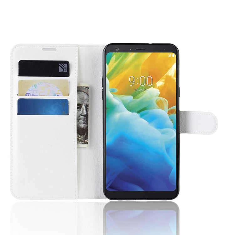 Litchi Texture Horizontal Flip Leather Case for LG Stylo 5, with Holder & Card Slots & Wallet