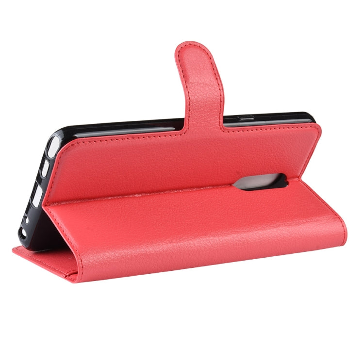 Litchi Texture Horizontal Flip Leather Case for LG Stylo 5, with Holder & Card Slots & Wallet