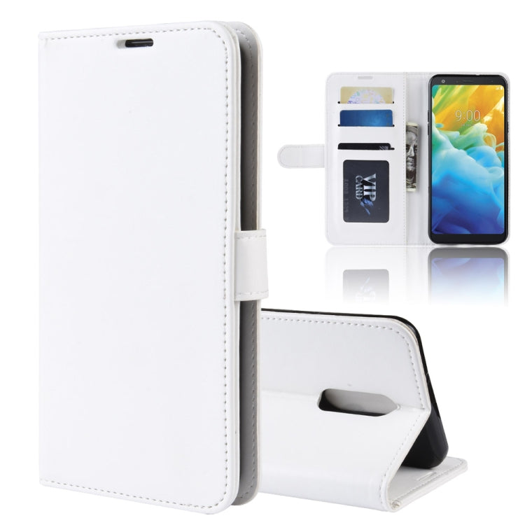 Crazy Horse Texture Horizontal Flip PU Leather Case for LG Q Stylo 5, with Wallet & Holder & Card Slots & Photo Frame