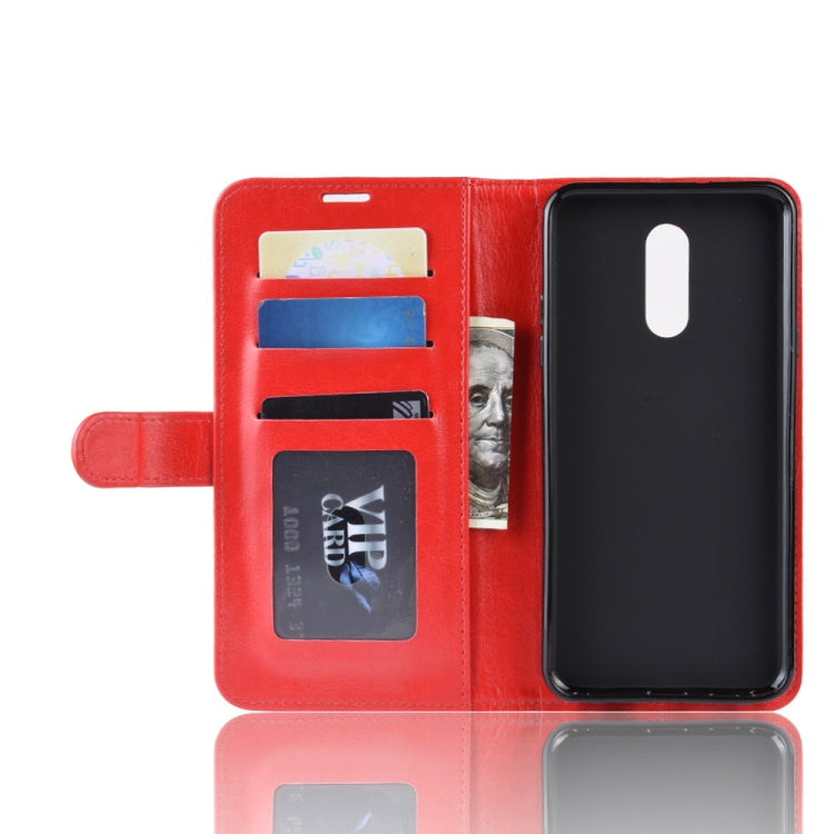 Crazy Horse Texture Horizontal Flip PU Leather Case for LG Q Stylo 5, with Wallet & Holder & Card Slots & Photo Frame