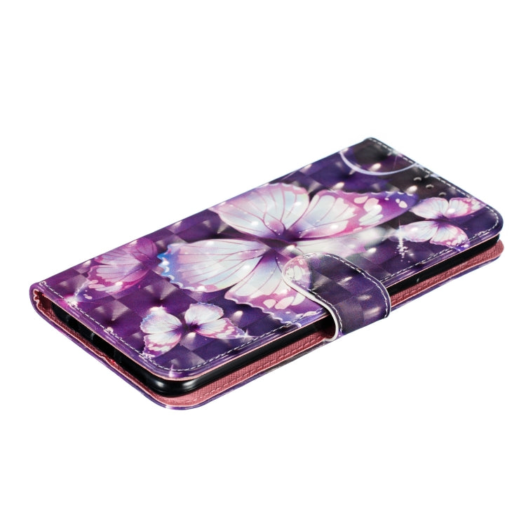 3D Pattern Colored Drawing Horizontal Flip Leather Case for Huawei Y6 Pro (2019) , with Holder & Card Slots & Wallet & Lanyard