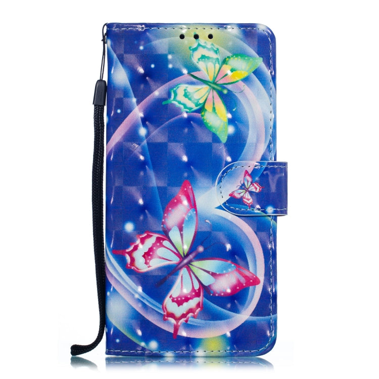 3D Pattern Colored Drawing Horizontal Flip Leather Case for Huawei Y6 Pro (2019) , with Holder & Card Slots & Wallet & Lanyard