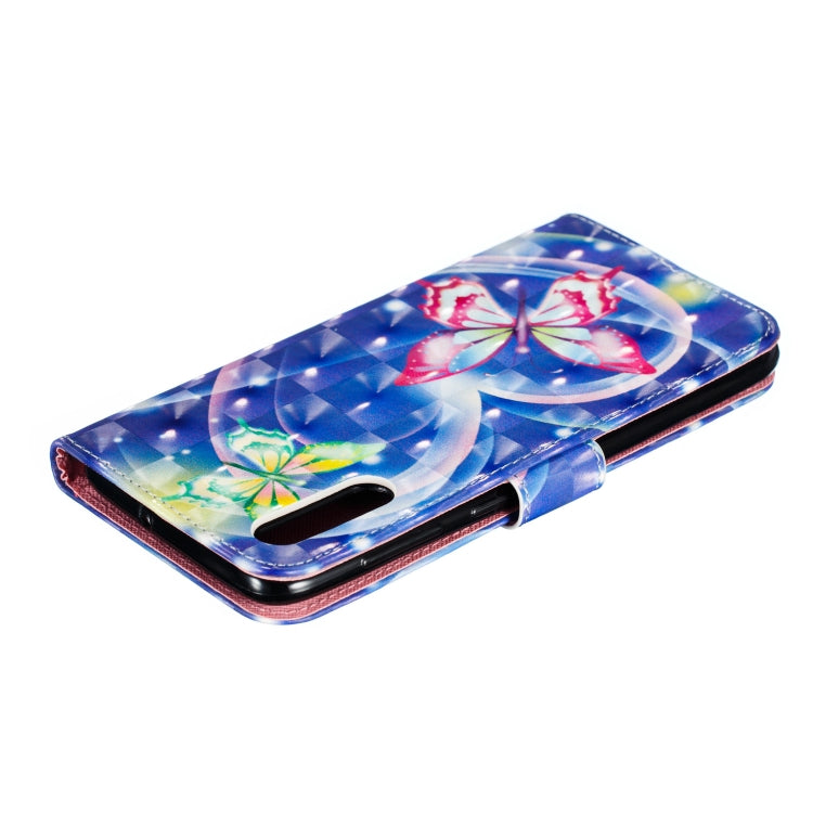 3D Pattern Colored Drawing Horizontal Flip Leather Case for Huawei Y6 Pro (2019) , with Holder & Card Slots & Wallet & Lanyard