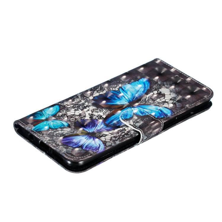 3D Pattern Colored Drawing Horizontal Flip Leather Case for Huawei Y6 Pro (2019) , with Holder & Card Slots & Wallet & Lanyard