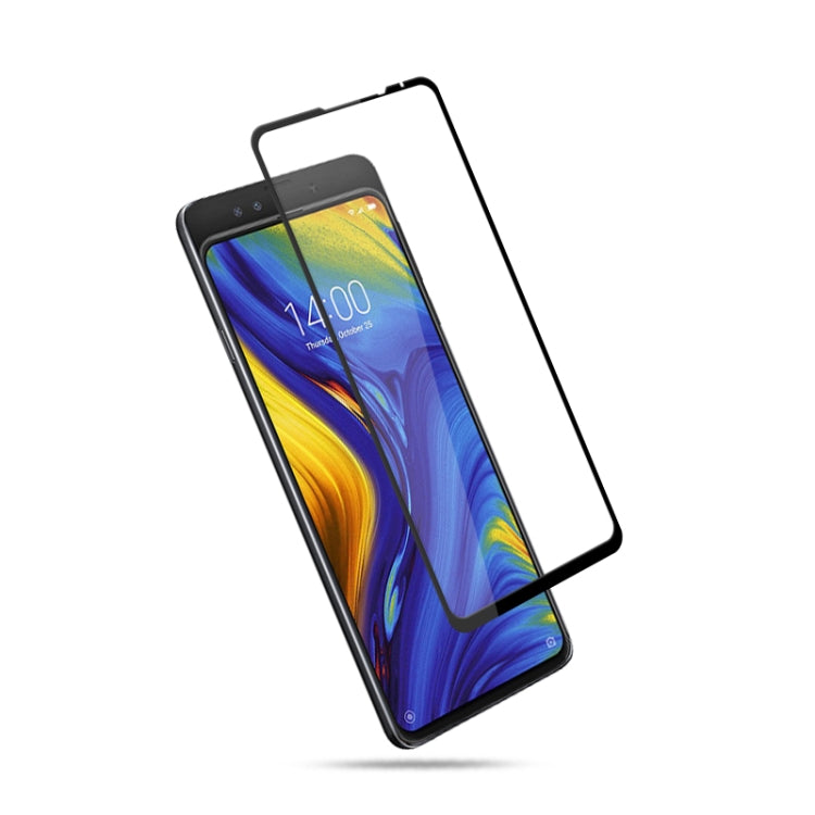 mocolo 0.33mm 9H 2.5D Full Glue Tempered Glass Film for Xiaomi Mi Mix 3 (Black)