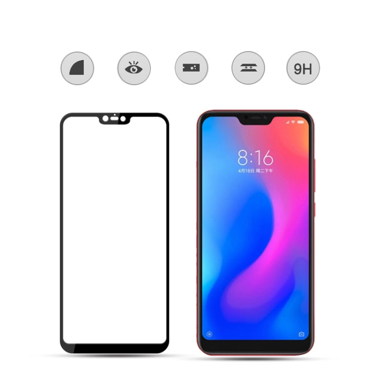 mocolo 0.33mm 9H 3D Full Glue Curved Full Screen Tempered Glass Film for Xiaomi Redmi Note 6