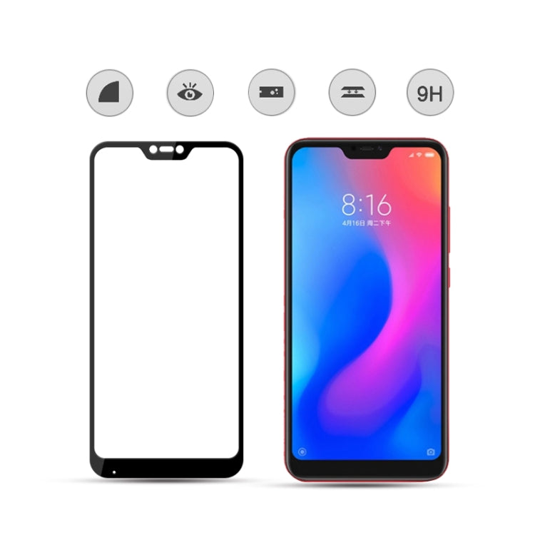 mocolo 0.33mm 9H 3D Full Glue Curved Full Screen Tempered Glass Film for Xiaomi Mi A2 Lite / Redmi 6 Pro